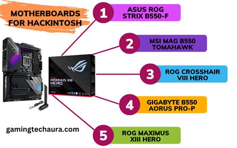 ASUS ROG Strix Z370-I Gaming. . Best motherboard for hackintosh 2023